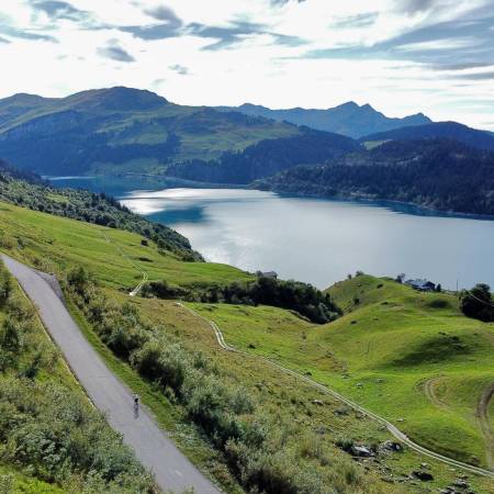 La route des grandes alpes à vélo sale